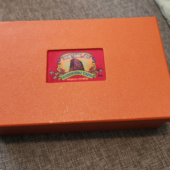 NIB! Shanghai Tang Table Top Alarm Clock - Green - Chrome Mechanical Wind Alarm - Picture 2 of 3